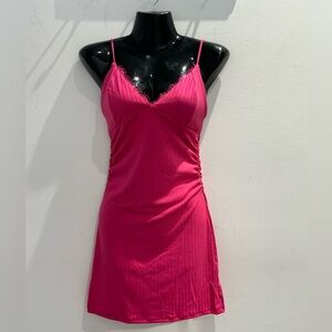 Elegant Pink Women's Slip Dress